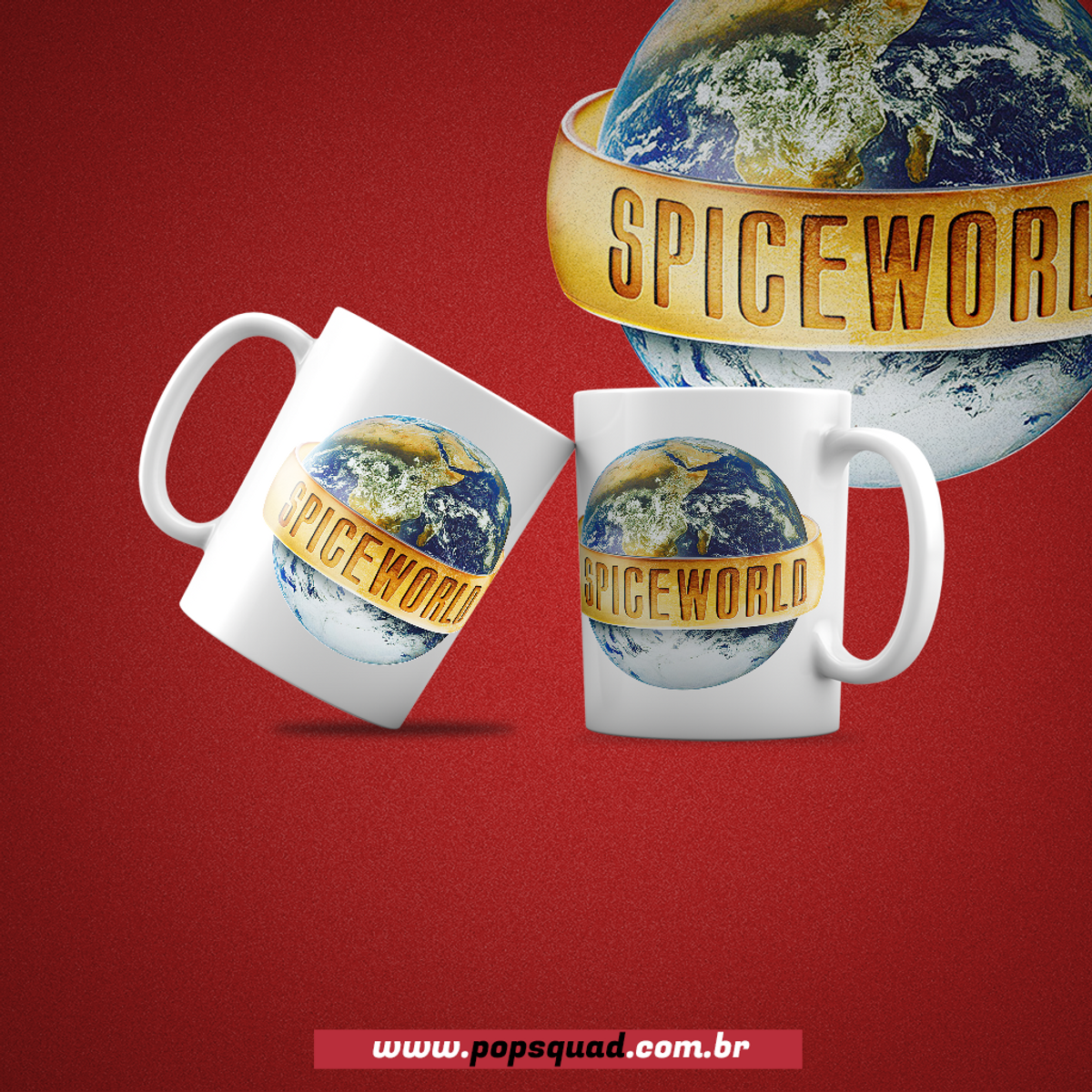 Nome do produto: Caneca Spice Girls Spiceworld
