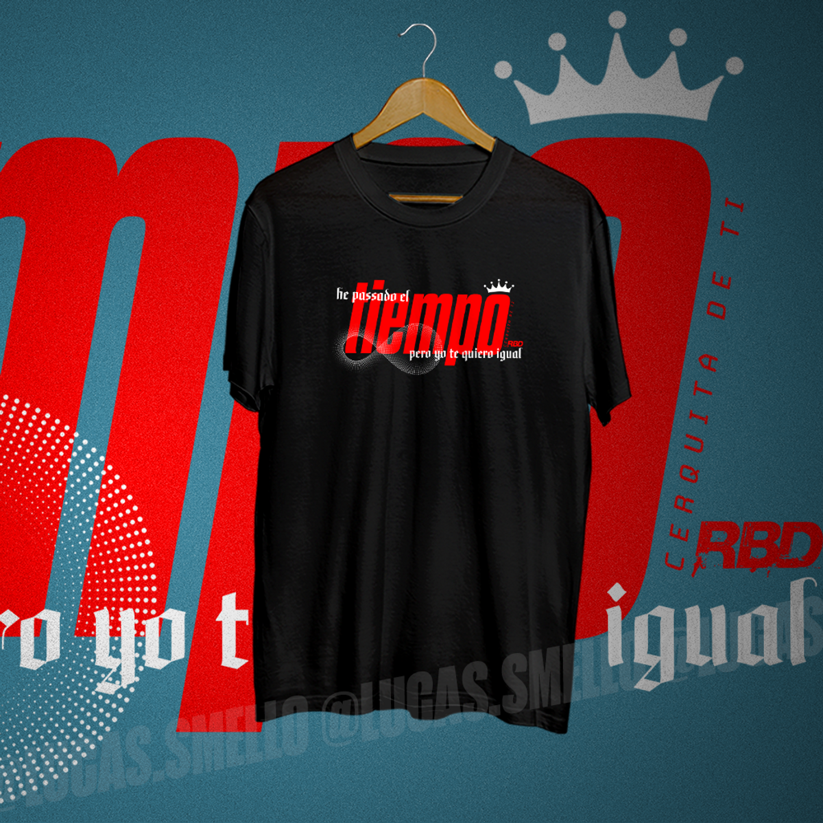 Nome do produto: Camiseta Tiempo (RBD)