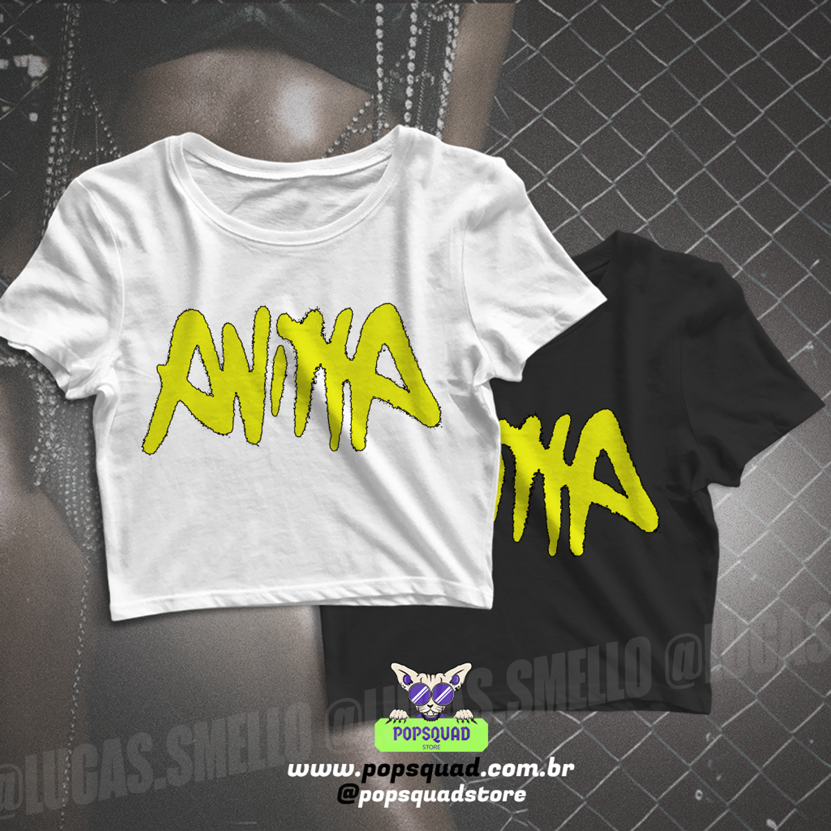 Nome do produto: Cropped Anitta Funk Generation