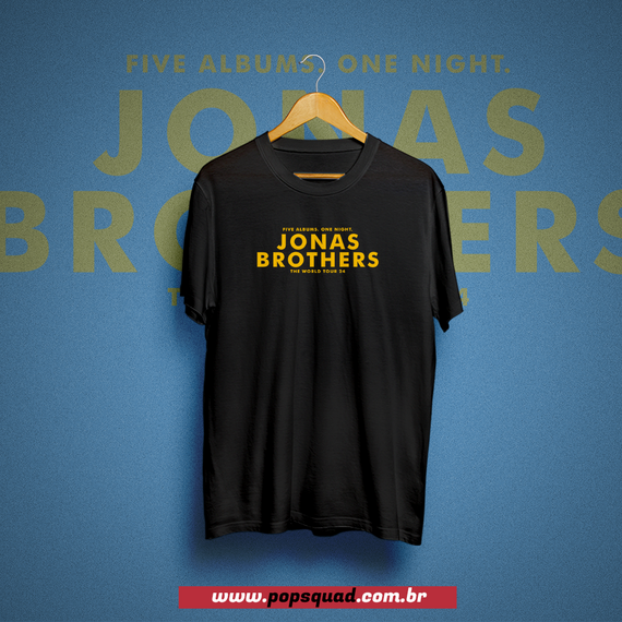 Camiseta Jonas Brothers Tour 24