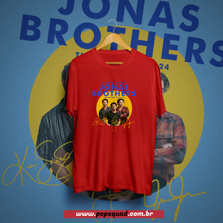 Nome do produtoCamiseta Jonas Brothers Tour signature