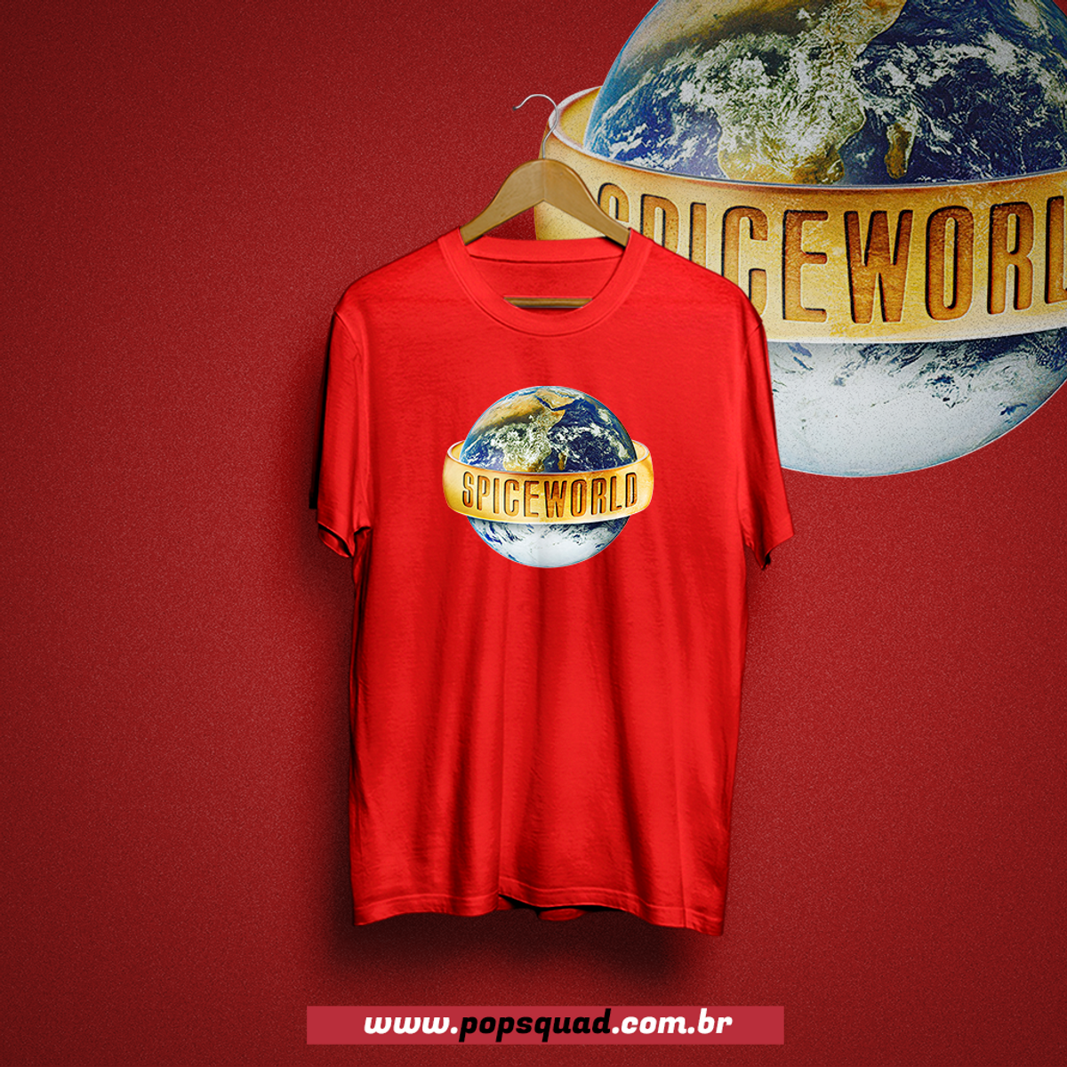 Nome do produto: Camiseta Spice Girls SpiceWorld