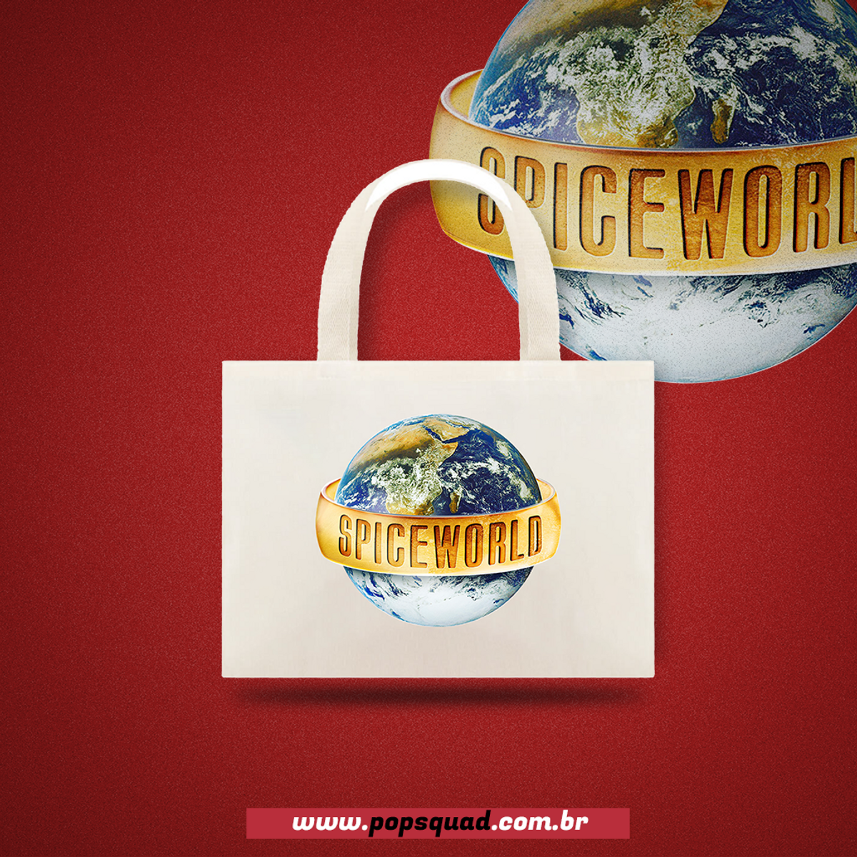 Nome do produto: Ecobag Spice Girls Spiceworld