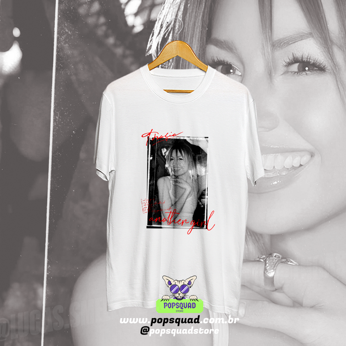 Nome do produto: Camiseta Thalia another girl
