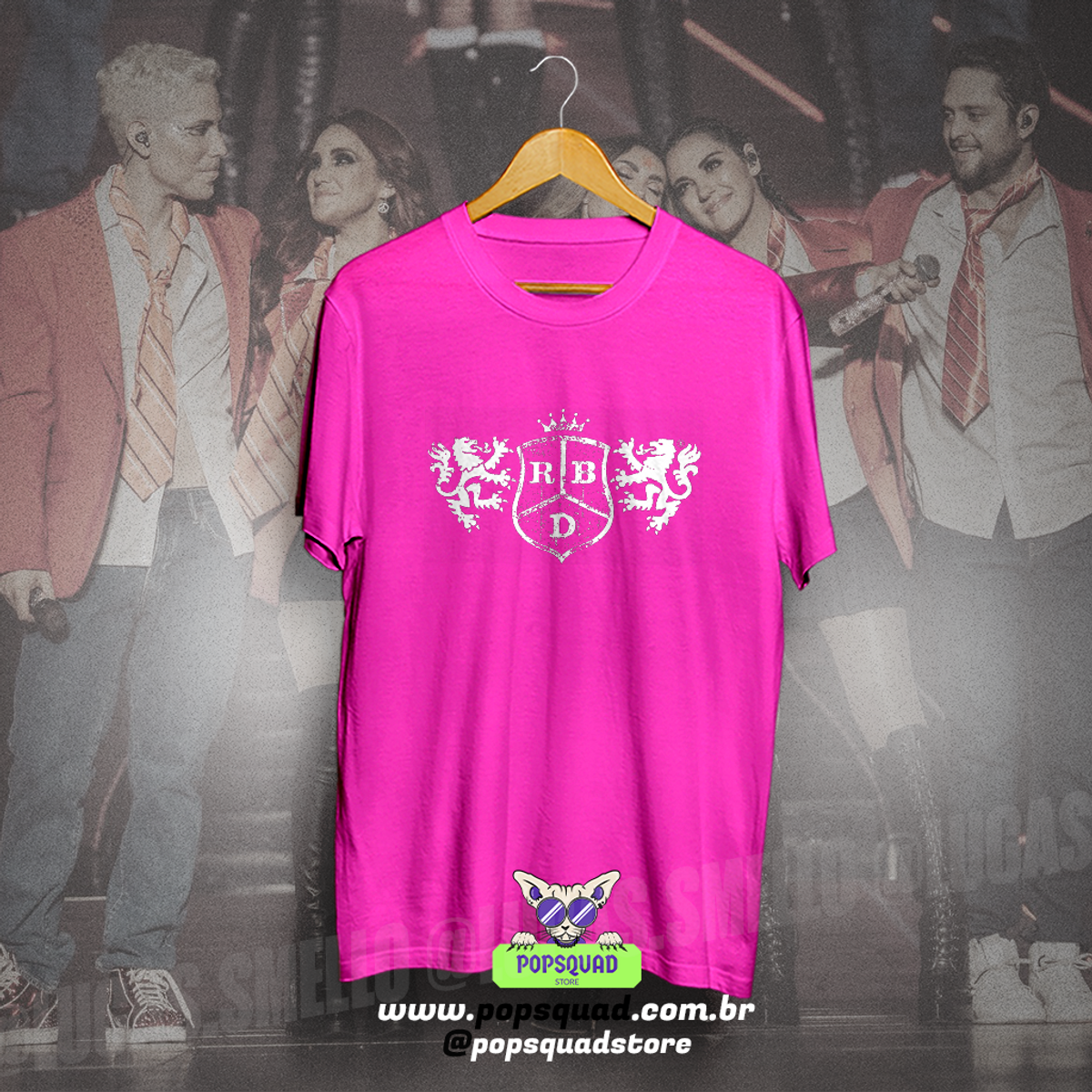Nome do produto: Camiseta RBD