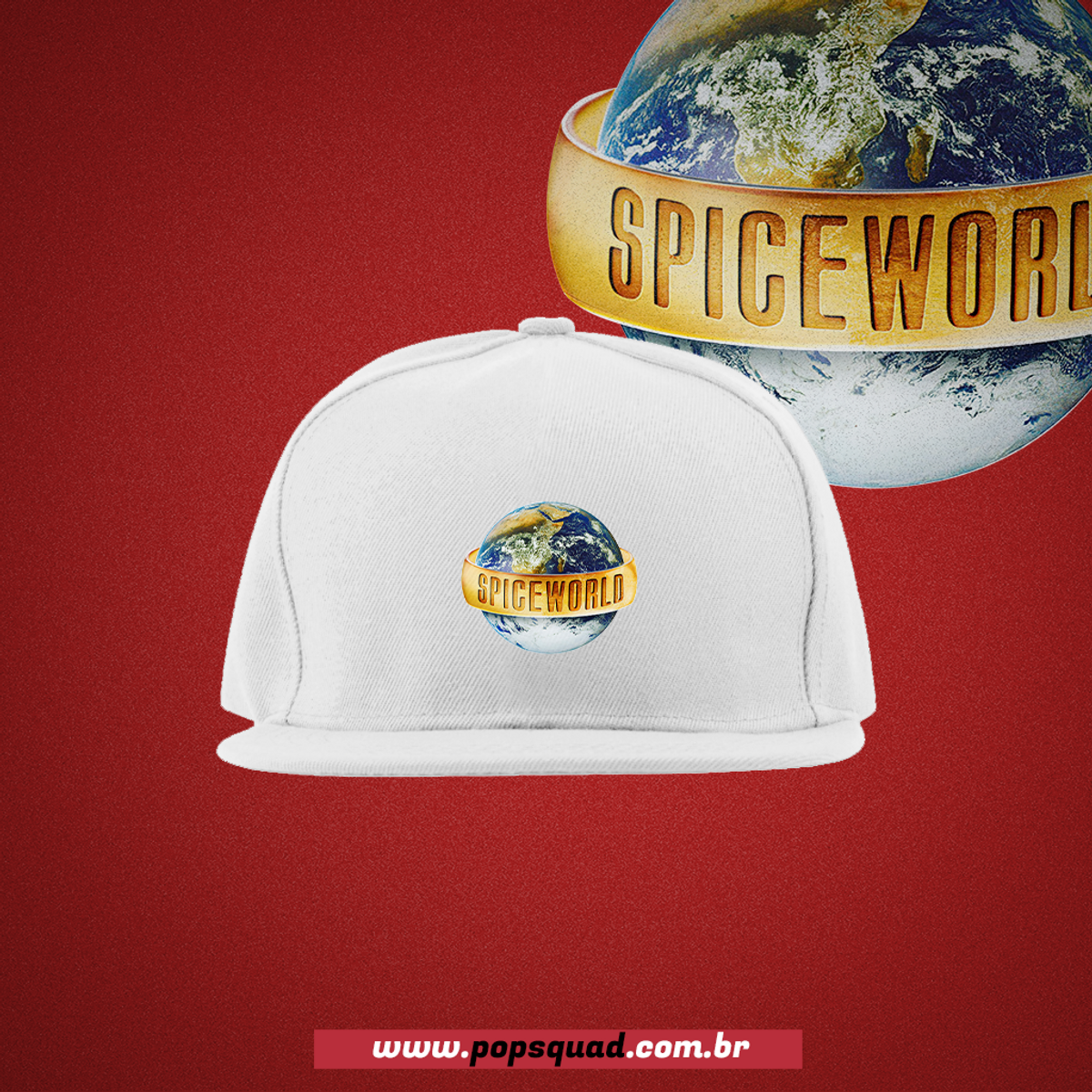 Nome do produto: Boné Spice Girls Spiceworld