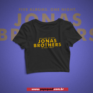Nome do produtoCropped Jonas Brothers Tour 24