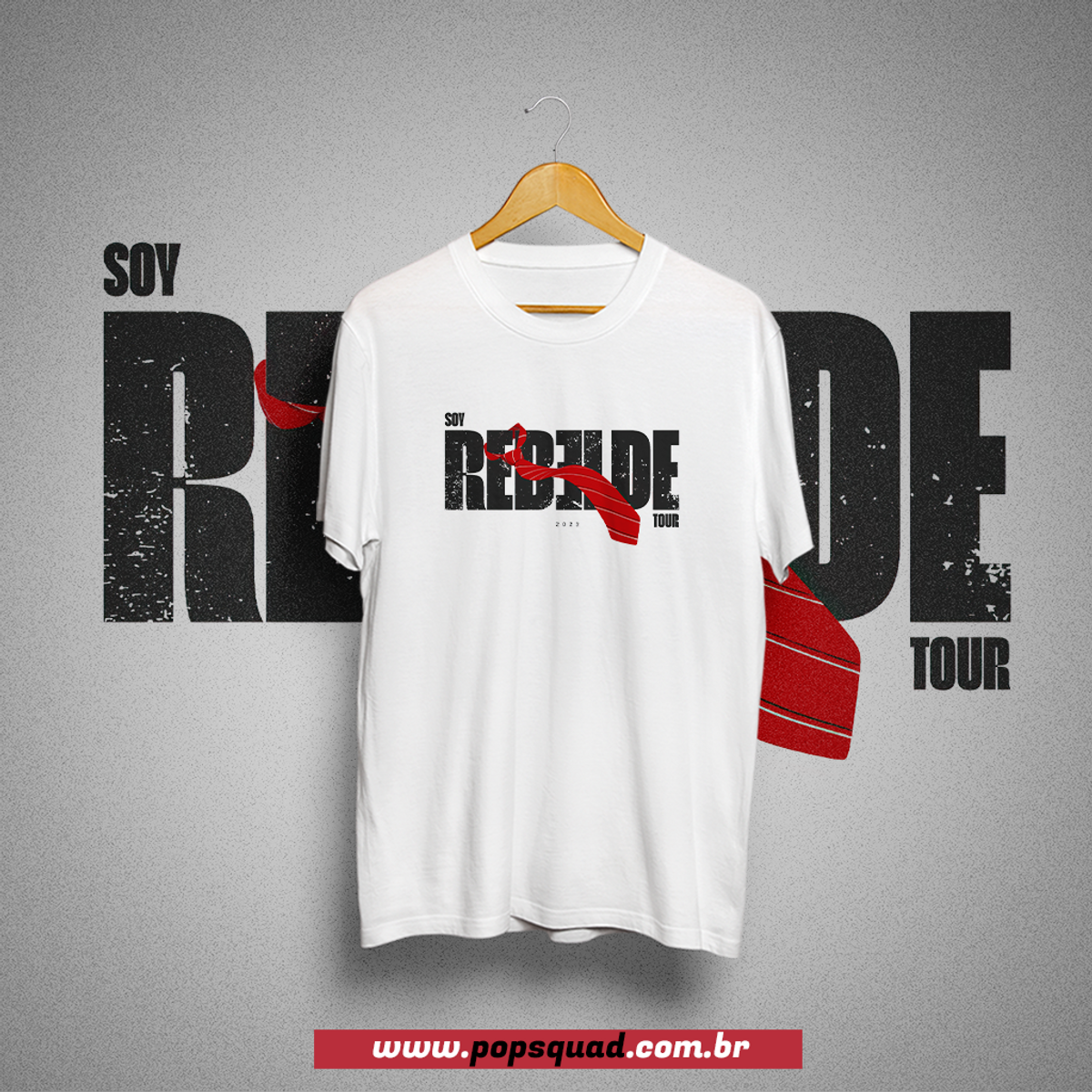 Nome do produto: Camiseta RBD Soy Rebelde Tour 