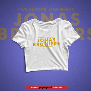 Nome do produtoCropped Jonas Brothers Tour 24