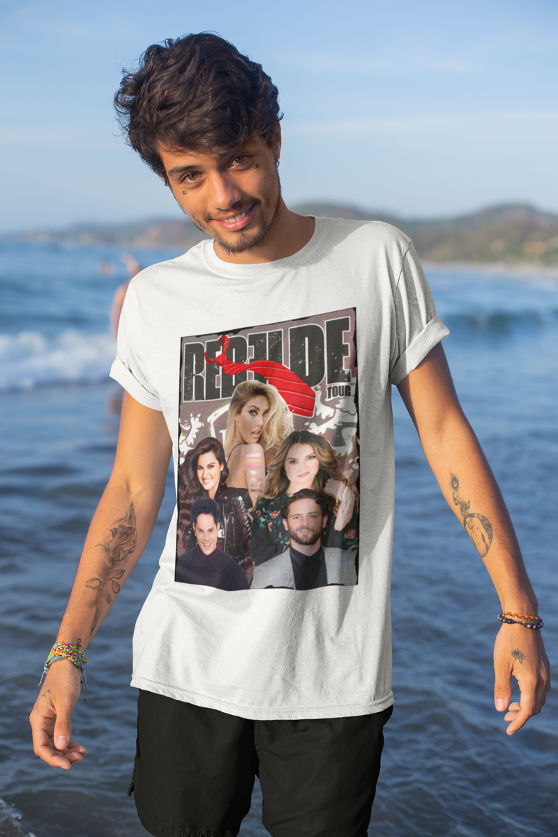 Nome do produto: Camiseta Rebelde RBD - Tour Y Soy Rebelde 2023