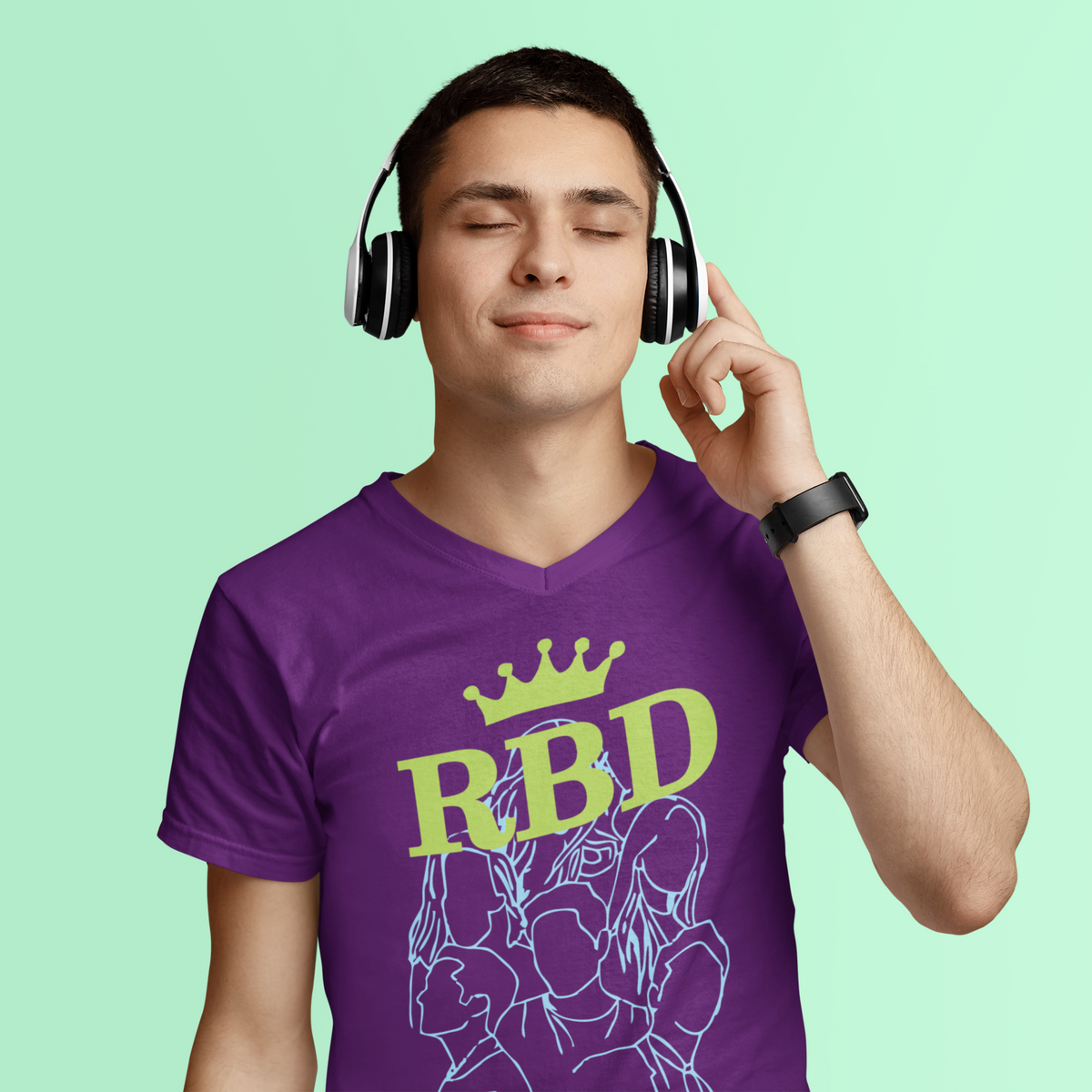 Nome do produto: Camiseta RBD - Por todo el mundo 2