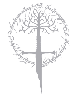 Nome do produtoMoletom com Zíper | Árvore de Gondor & Narsil - O Senhor dos Anéis