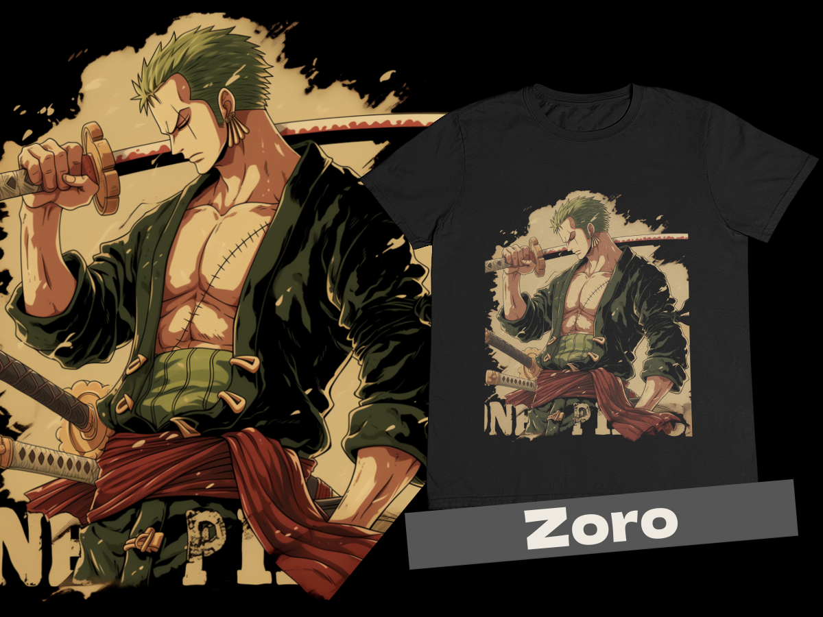 Nome do produto: Camiseta - Zoro