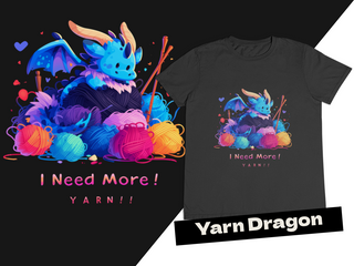 Camiseta - Yarn Dragon