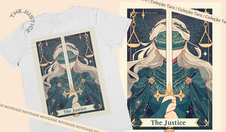 Camiseta Coleção Tarô - The Justice