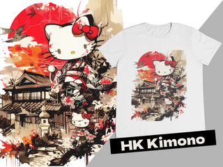 Camiseta - Kimono Kitty
