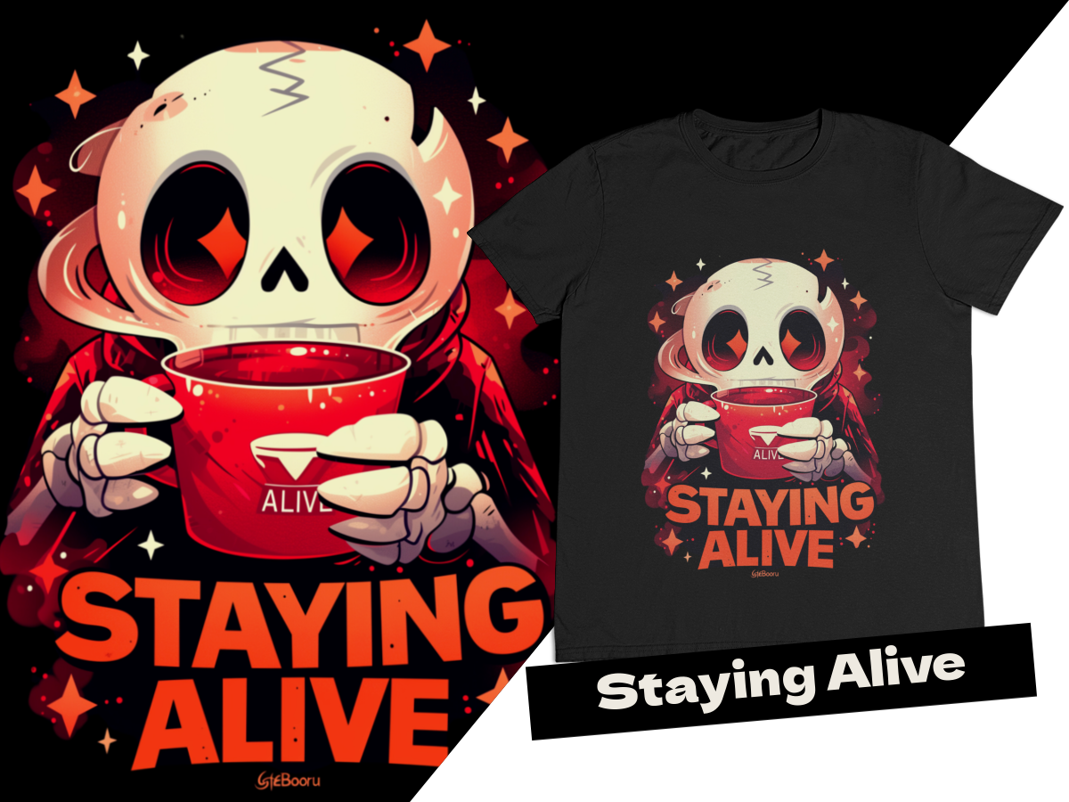 Nome do produto: Camiseta - Cute Staying Alive