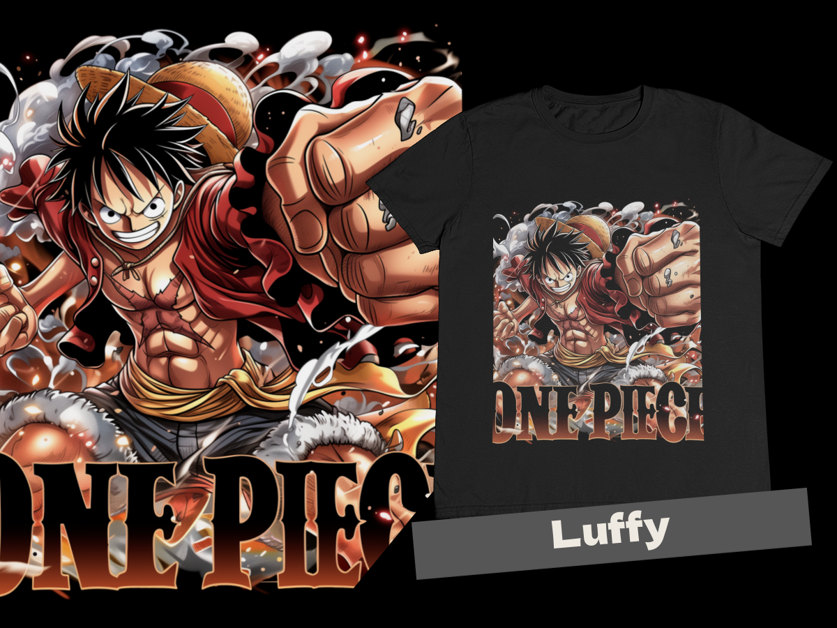 Nome do produto: Camiseta - Luffy