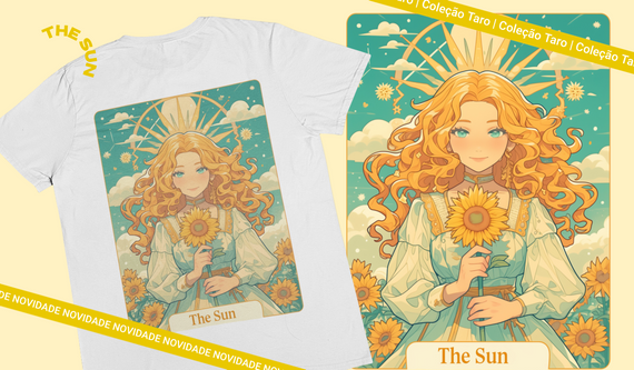 Camiseta Coleção Tarô - The Sun