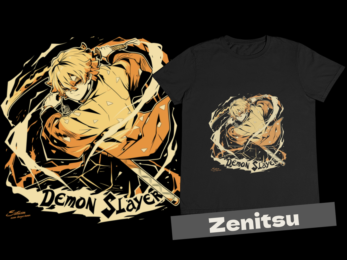 Nome do produto: Camiseta - Zenitsu