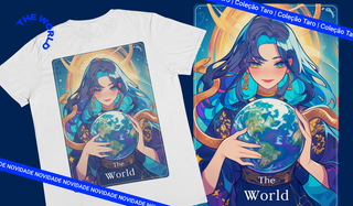 Camiseta Coleção Tarô - The World