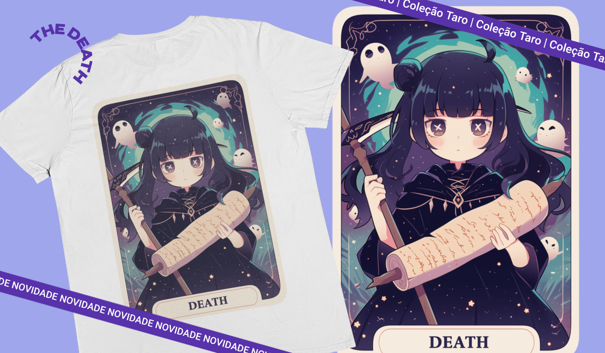 Nome do produto: Camiseta Coleção Tarô - The Death