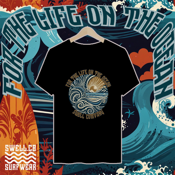 Camiseta Swell Company OceanMoon