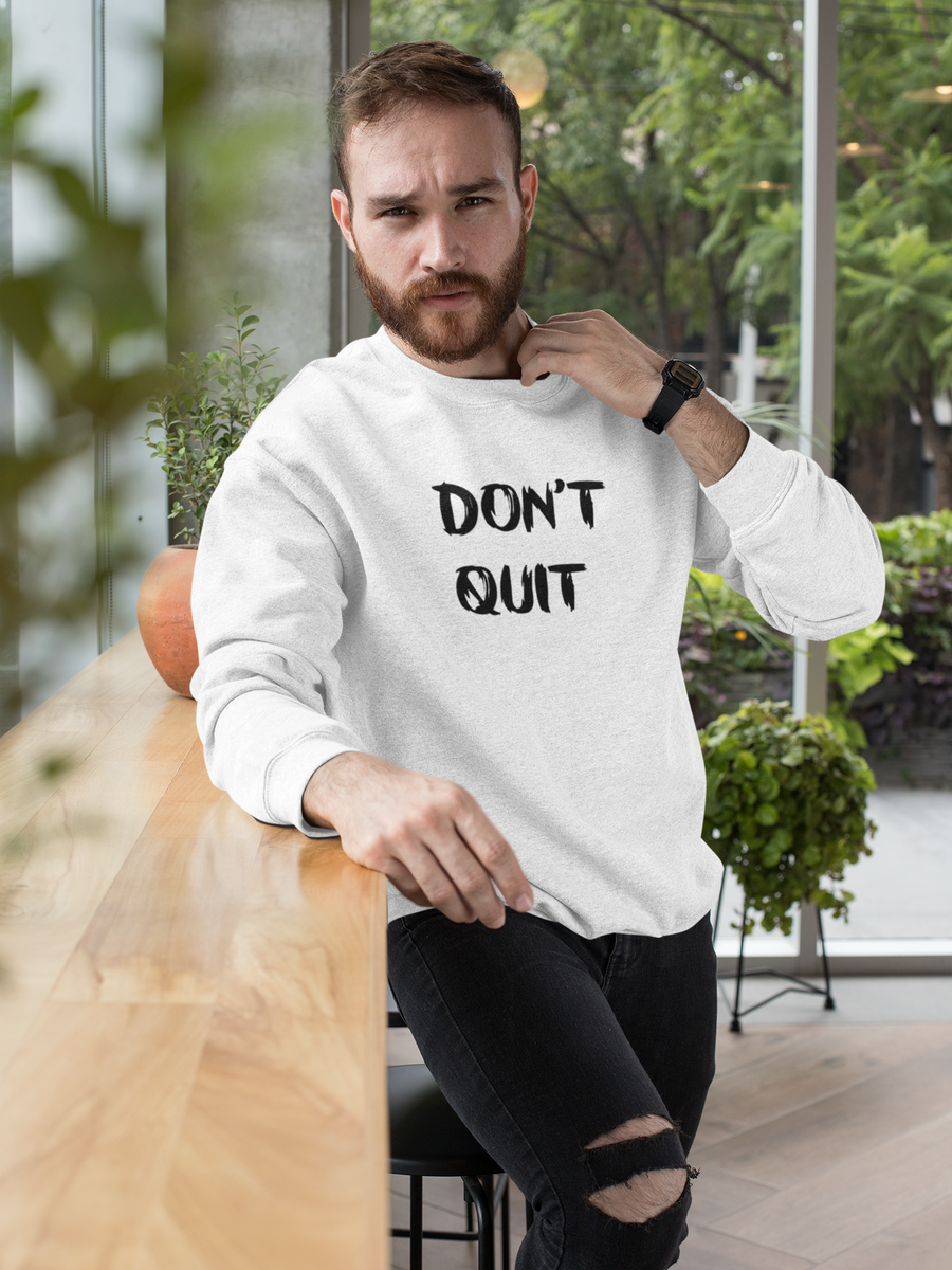 Nome do produto: Moletom don\'t quit