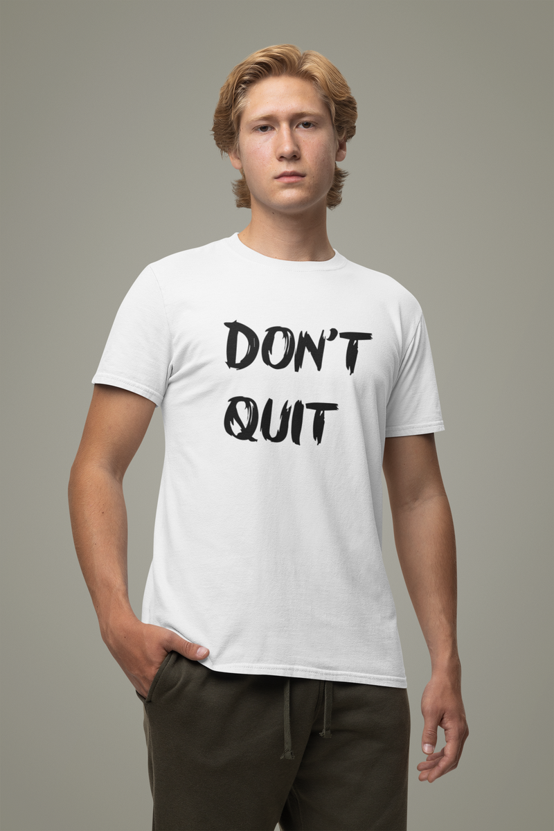 Nome do produto: Camiseta Don\'t Quit