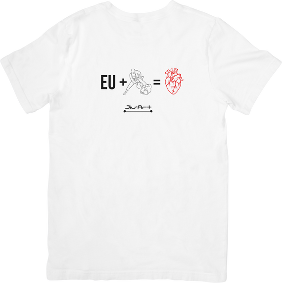 Camisa Jiu-jitsu é minha paixão (Letra preta)