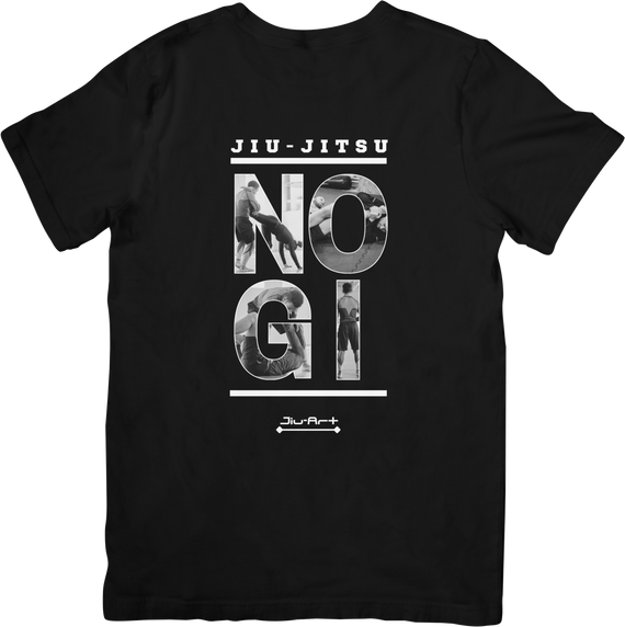 Camisa Jiu-Art NoGi (Letra branca)