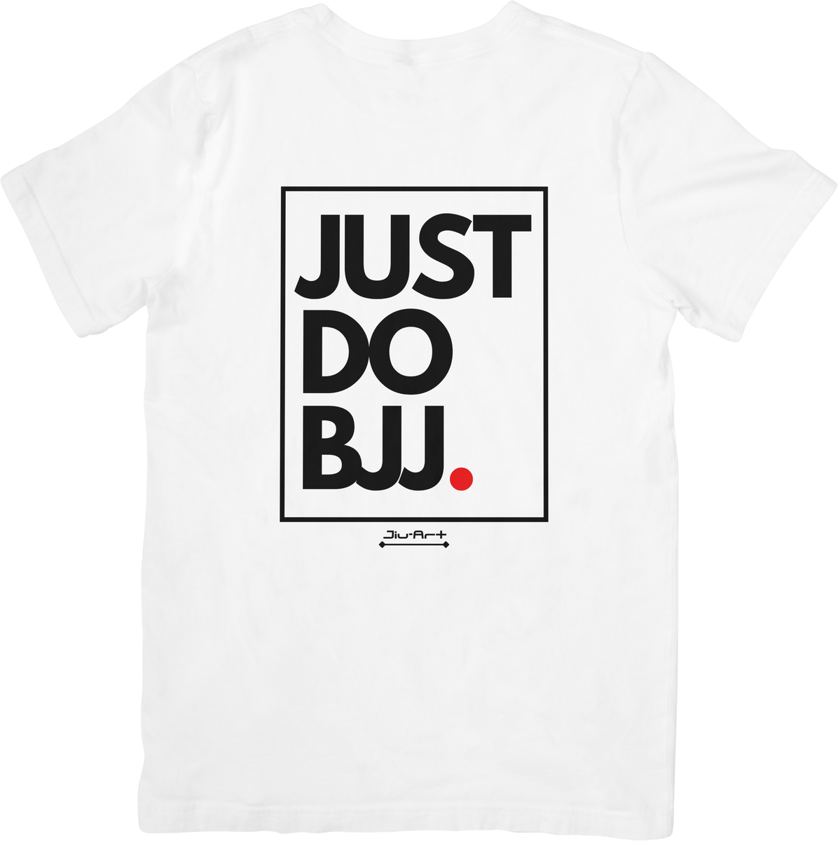 Nome do produto: Camisa Just do BJJ. (Letra preta)