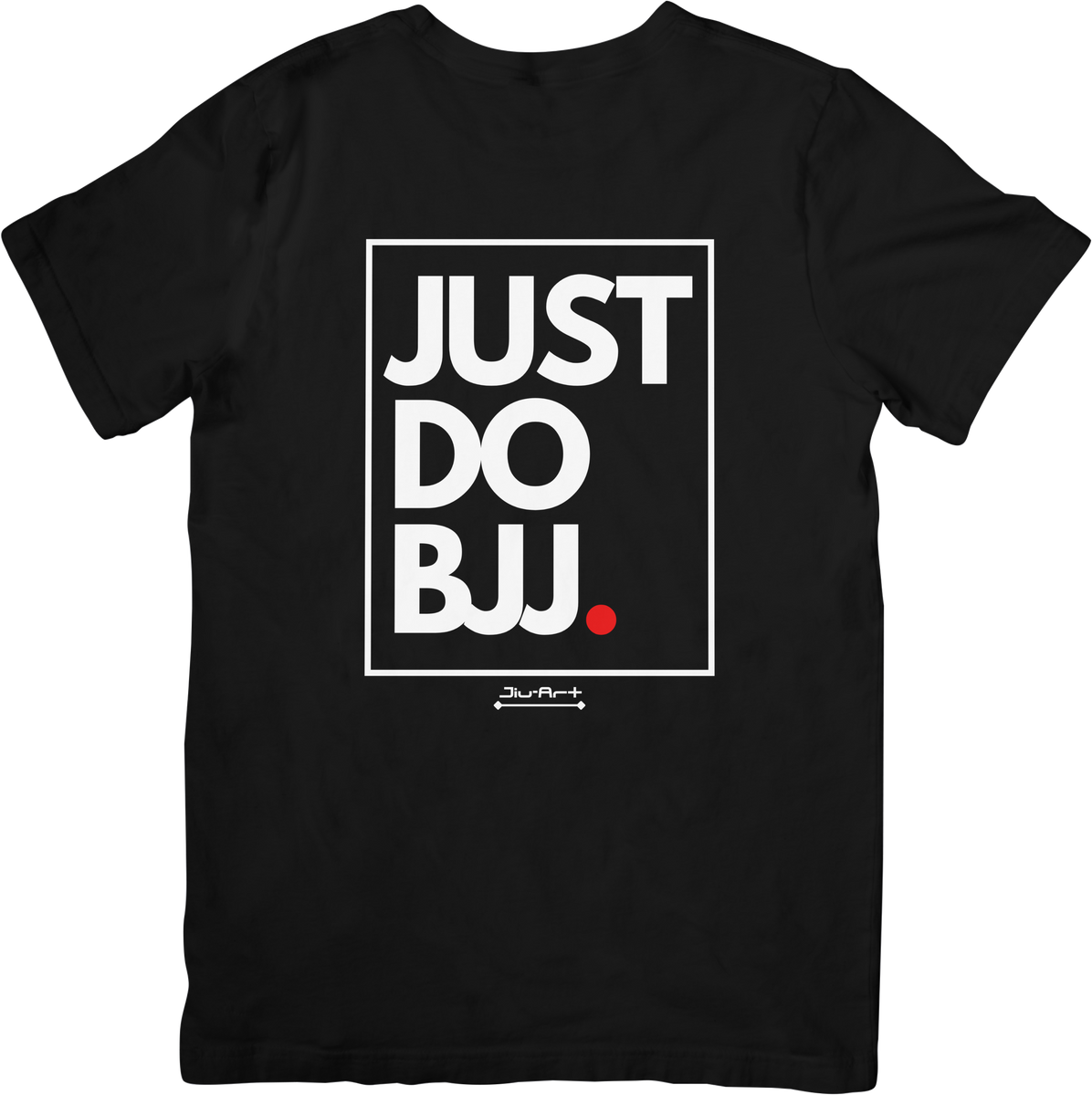 Nome do produto: Camisa Just do BJJ. (Letra branca)