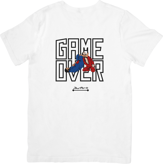 Camisa Jiu-art, Game Over (Letra preta)