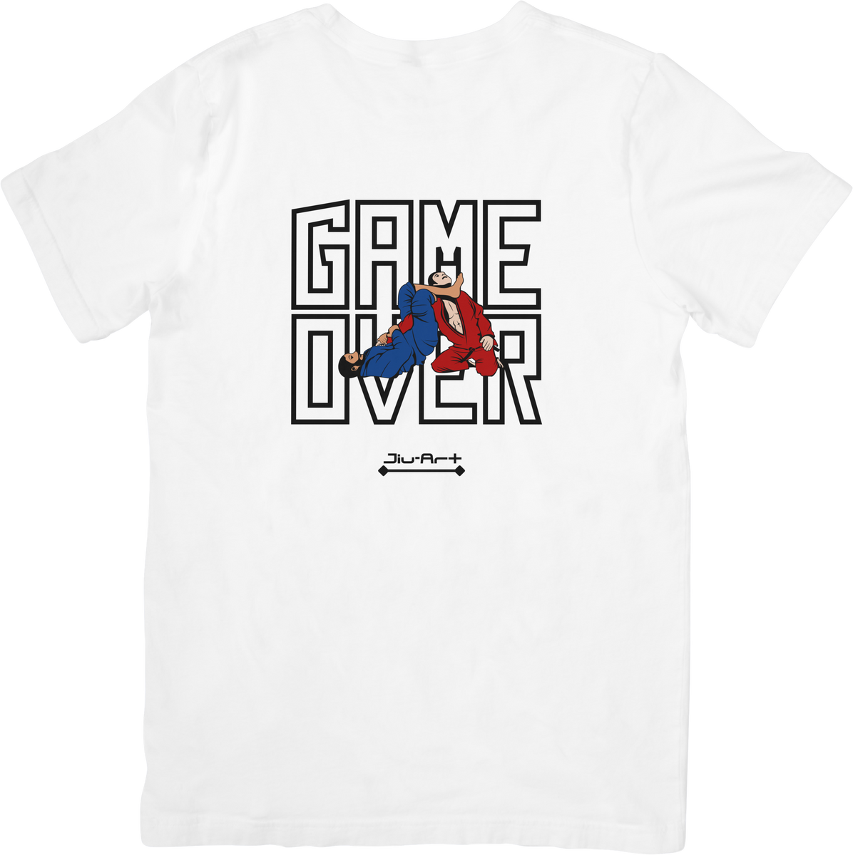 Nome do produto: Camisa Jiu-art, Game Over (Letra preta)