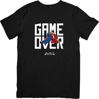 Camisa Jiu-art, Game Over (Letra branca)