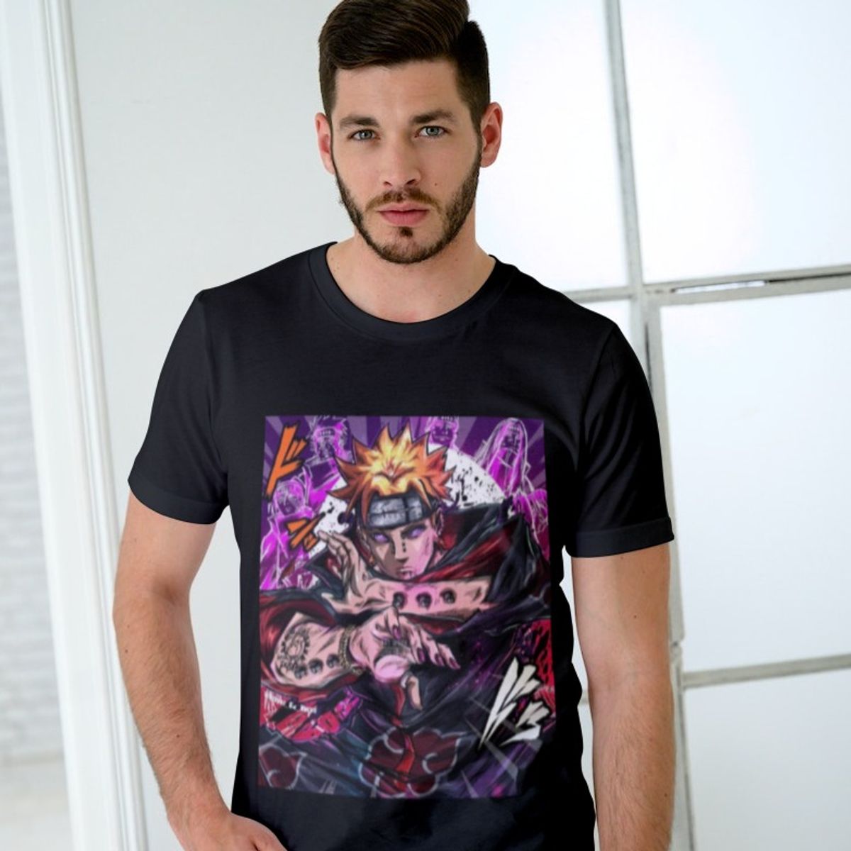 Nome do produto: Camisa Pain - Naruto Shippuden