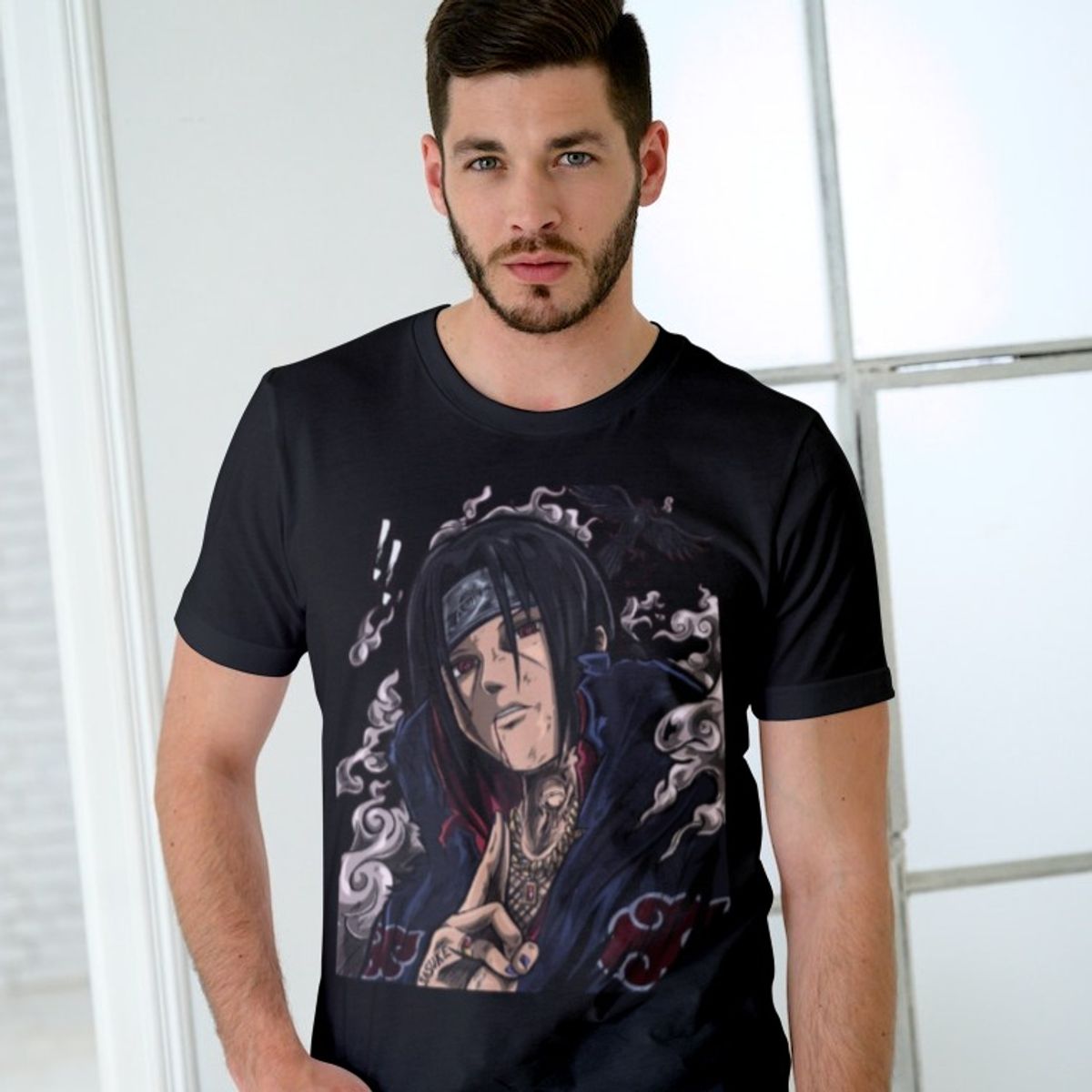 Nome do produto: Camisa Itachi Uchiha - Naruto Shippuden