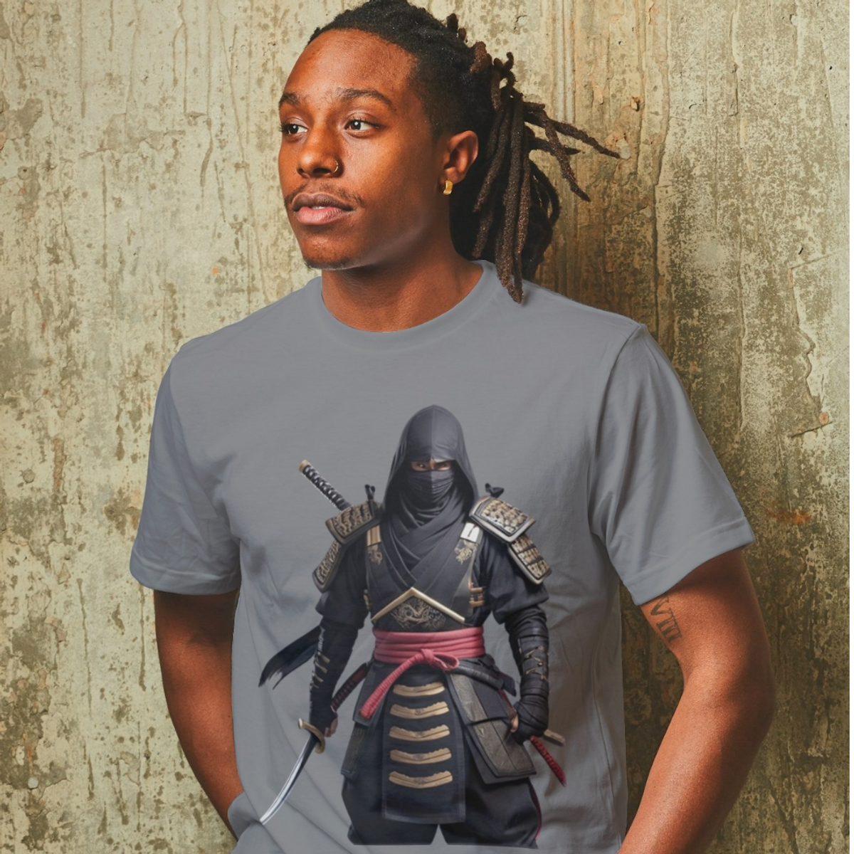 Nome do produto: CAMISETA GUERREIRO NINJA