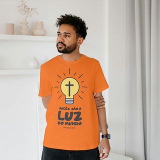   Camisa T-Shirt Classic Vocês São A Luz Do Mundo