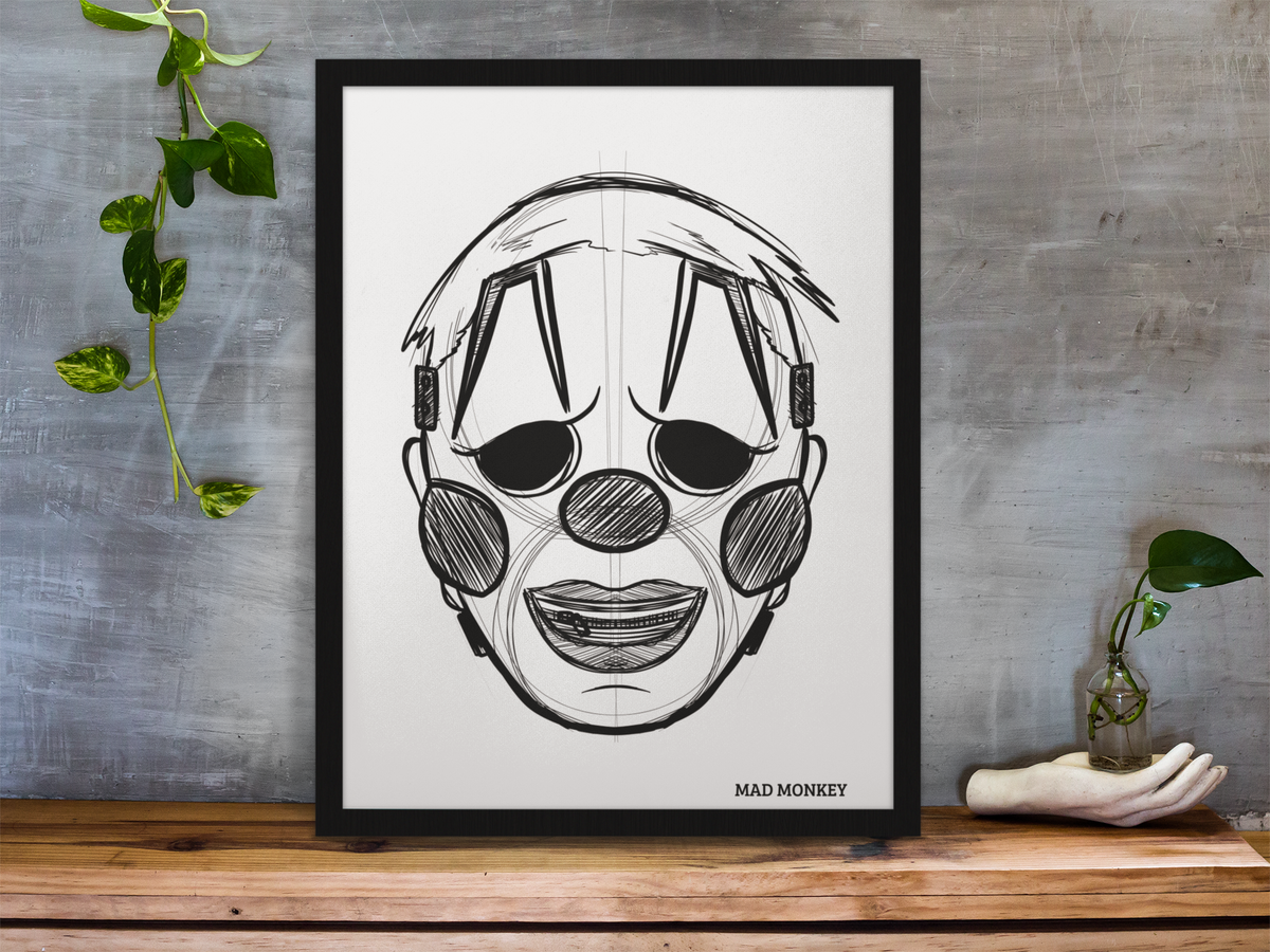 Nome do produto: Poster Shawn Crahan - Slipknot