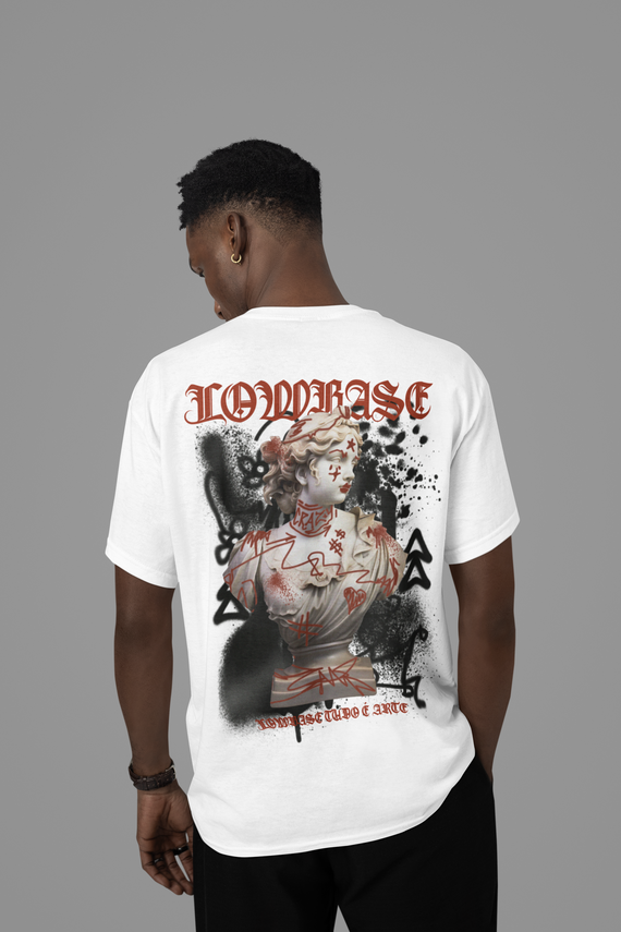 Camiseta Streetwear LowBase  TUDO É ARTE EDIÇÃO 02