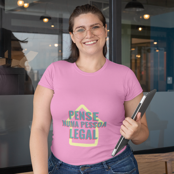 Camiseta Feminina Pessoa Legal