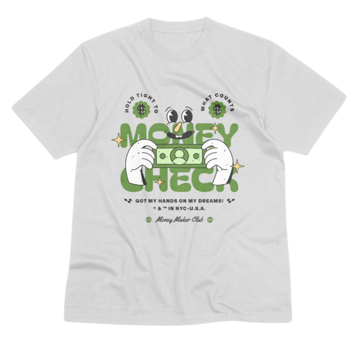 Nome do produto: T- Shirt Money Check
