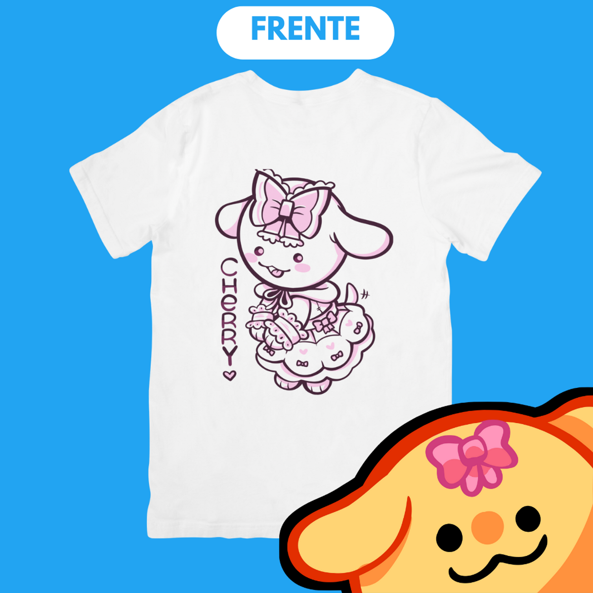 Nome do produto: Camiseta // Sweet Cherry