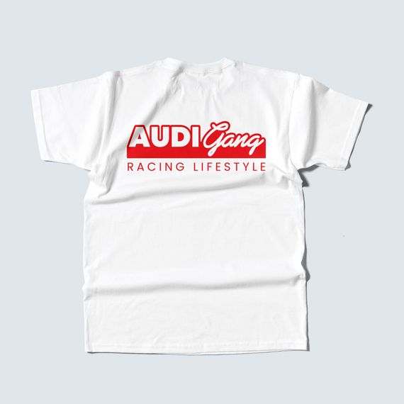 Camiseta Audi Gang - Branca