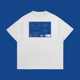 Nome do produtoCamiseta Oversized Astra GLS - Blueprint - Frente