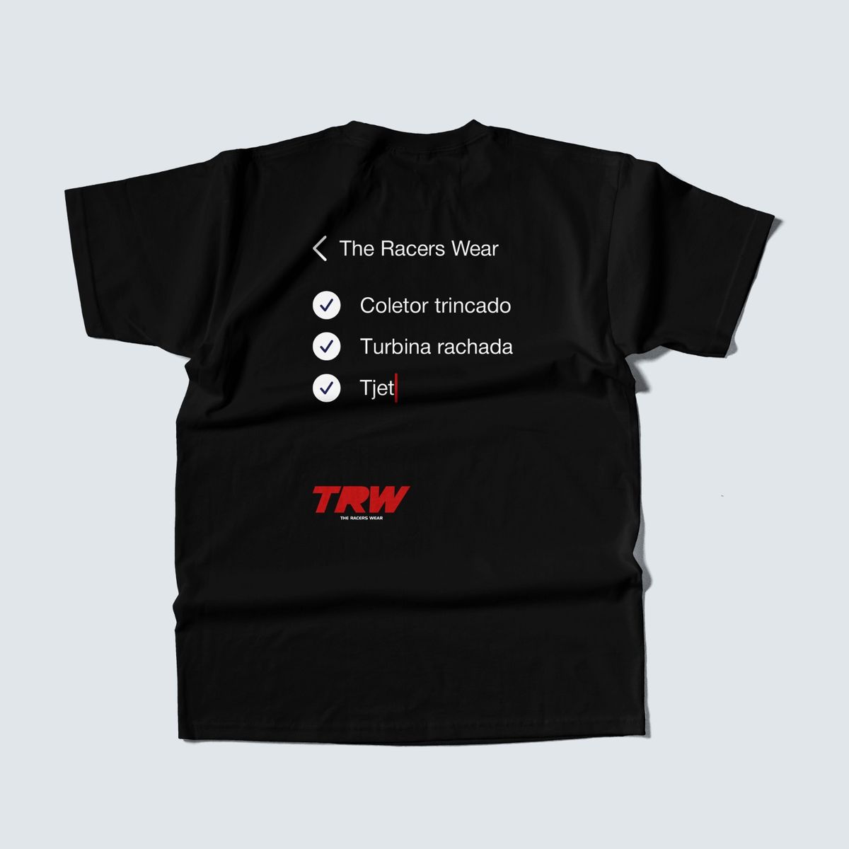 Nome do produto: Camiseta Lista T-jet - Preta