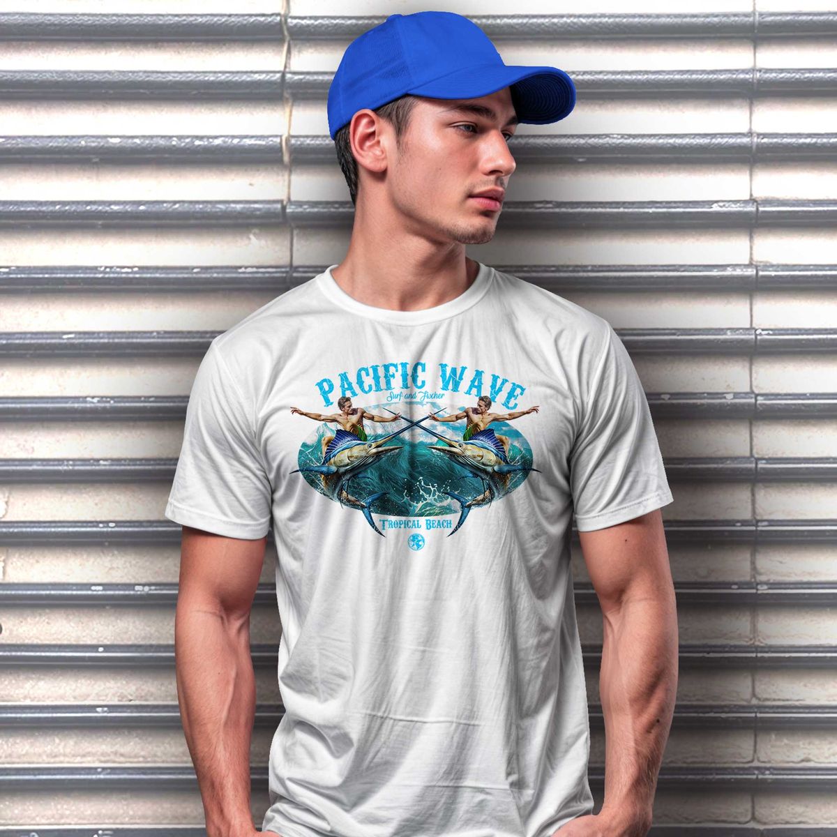 Nome do produto: Pacific Wave (Camiseta) Frente