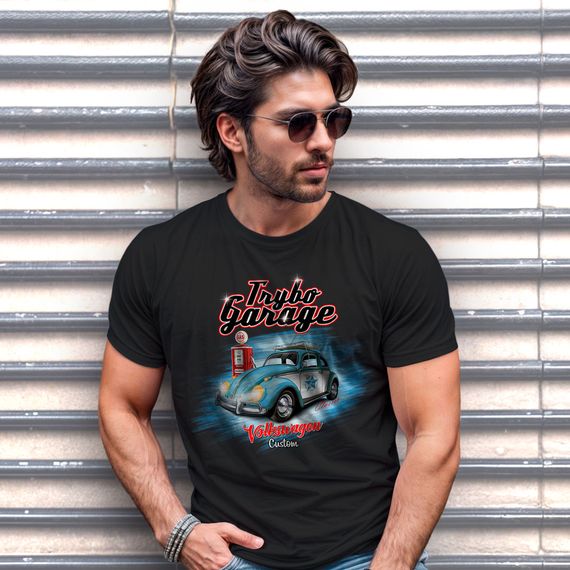 Fusca - VW Custom (Camiseta)